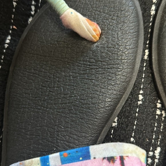 Sanuk California/peace yoga mat sandal, size 10 - Picture 6 of 7